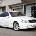 MercedesBenz S500L Lorinser F01 アラバスターホワイト 入庫！芦屋　神戸　西宮苦楽園店