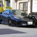 フェラーリ/F430/Ｆ１　ＭＳレーシングマフラー　ロベルタリフターキット 入庫