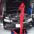 BMW E90 3シリーズ　320　オイル漏れ修理　神戸　西宮　芦屋